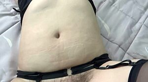 Stepson's Big Cock Fills My Ass Before Cumming Twice In Hairy Pussy!