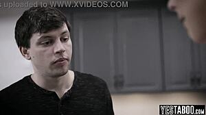 Hey petite maid why let stepson smash your tight pussy so hard?