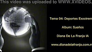 diana de la franja rocks the bar with wild swinging group dances