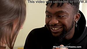 Busty Teen Maid's Tight Pussy Pounded By BBC For Extra Cash