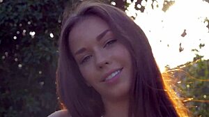 Perfect Breasted Beauty Fingers Pussy Recalling Girlfriend Kisses