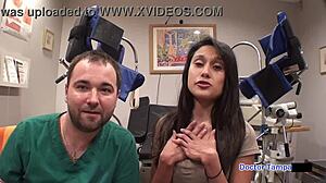 dr tampa locks up petite asian alexa chang for wild gaping play.