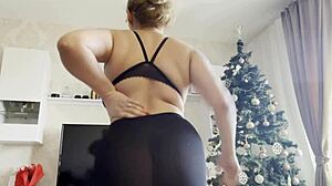 sexy big tits girl in lingerie pantyhose