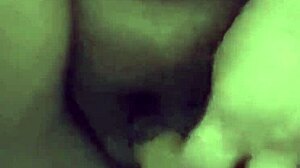 Chubby housewife rips clothes masturbates dildo to squirting orgasm