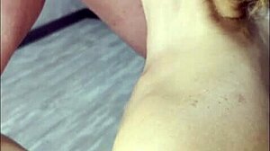 Mommy milf slurps huge cock balls deep swallows stepson cum load!