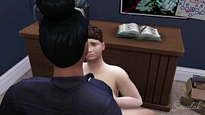 Two mistresses dominate young boyfriend in full submission story