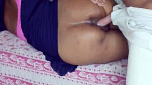 Stepson sniffs stepmom's panties... her pussy scent drives him wild 😈👃