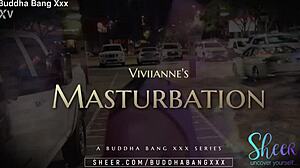 Viviianne's Juicy Shaved Pussy Buttplug Solo Masturbation Dripping Wet!