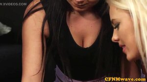 classy british femdoms group tug cfnm cumshot skirts up