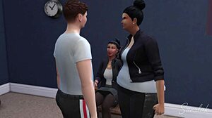 Two mistresses dominate young boyfriend in full submission story