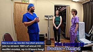 Dr Tampa Gives Luci Starr Her First Gyno Exam Close-Up!