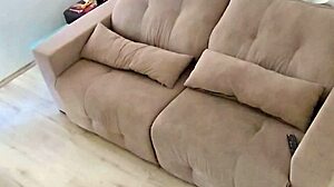 Bodybuilder jerks monster cock after work in homemade strip