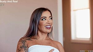 Tease breaks him hayley davies chokes on cock till massive facial cumshot
