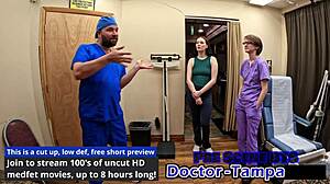 Dr Tampa Gives Luci Starr Her First Gyno Exam Close-Up!