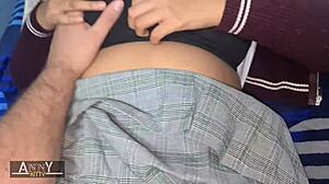 Sweet Student Begs Best Friend's Boyfriend to Pound Her!