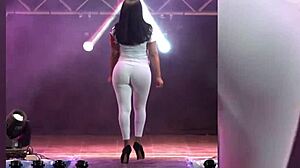 Latina Mommy's Sultry Curves Tempt and Tease
