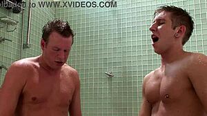 oh man i got caught by hubby cheating with repairman double penetrating me in shower cumshots everywhere