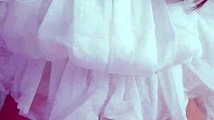 watch my hairy asian pussy get rubbed hard before deep toy insertion play