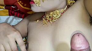 Indian Newlywed Wife's Bedroom Lick And Fuck Explodes!
