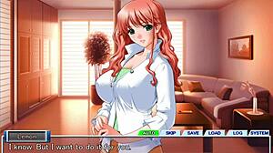 sneak into ane to boin english part 5 with tempting big tits and crossdressing vibes