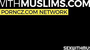 Hijab milf fucked hard for skipping duties big tits