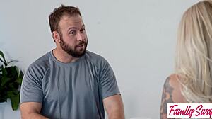 alexis malone and isabella jules start self-defense wrestling then swapmoms beg for wet pussy foursome creampie pounding