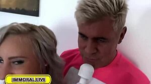 amateur milf helena valentine spit roasted hard by monster cocks in crazy gangbang?