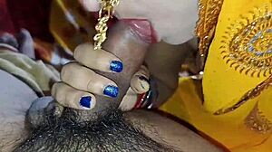 Indian Newlywed Wife's Bedroom Lick And Fuck Explodes!