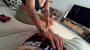 Stepsis begs rough anal creampie not from boyfriend?