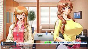 sneak into ane to boin english part 5 with tempting big tits and crossdressing vibes