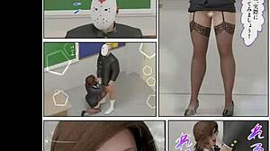 momozono eroko, wanna see your big tits bound in hentai bdsm harem?