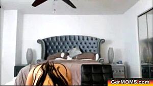 ever seen a german milf strip as wonder woman on webcam?