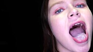 you're doing great ava for a gloryhole amateur