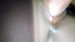 petite babe's tight pussy pumped full of cum after bbc anal creampie!