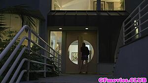 Sappho Beauty Dives into Juicy Trimmed Pussy Muffdiving Close Up Orgasm