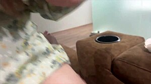 thai amateur moans in condo creampie fuck fearing friend's girlfriend return home