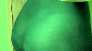 Mexican Latina Teen's Huge Ass In Leggings