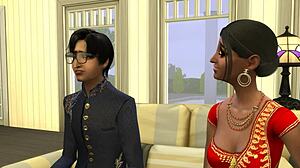 indian stepmom massages virgin stepson after work to spark their first steamy sex