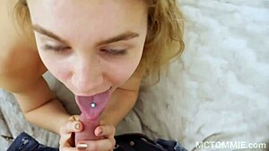 he pounds that adorable blonde teen's tight pussy in every position