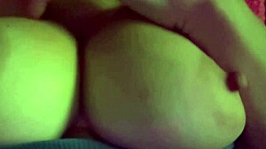 italian milf artemisia bounces her huge natural tits in slow motion