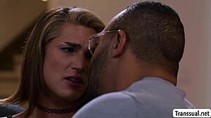 Horny Shemale Barebacks Tipsy Black Dude In Drunken Anal Frenzy