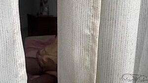 giant black cock from stepson's friend sets up hot dp
