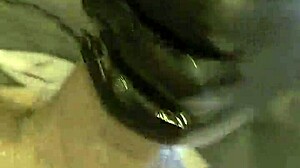 Tattooist Drains Big Balls Handjob During Session