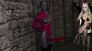 Rough BDSM Anal Fucks Milf Hard!