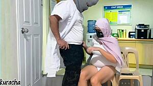 doctor, does this secret nurse affair make your cock throb hard?