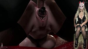 Rough BDSM Anal Fucks Milf Hard!