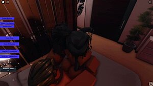 oh man, her ponytail bounces wild during my rough pounding!!