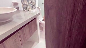 that perverted stepdad follows his big ass stepdaughter to fuck her wet pussy