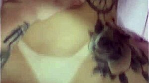 brazilian blonde wife with huge tits rides and takes anal creampie