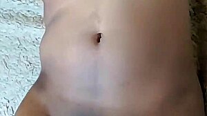 Sissy Femboy Workout Shakes Ass Teases Clit For Perfect Feminine Curves Closeup